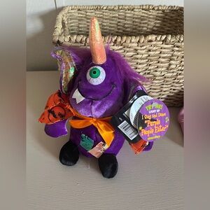 Vintage Dan Dee Purple People Eater Plush Sings And Dances READ